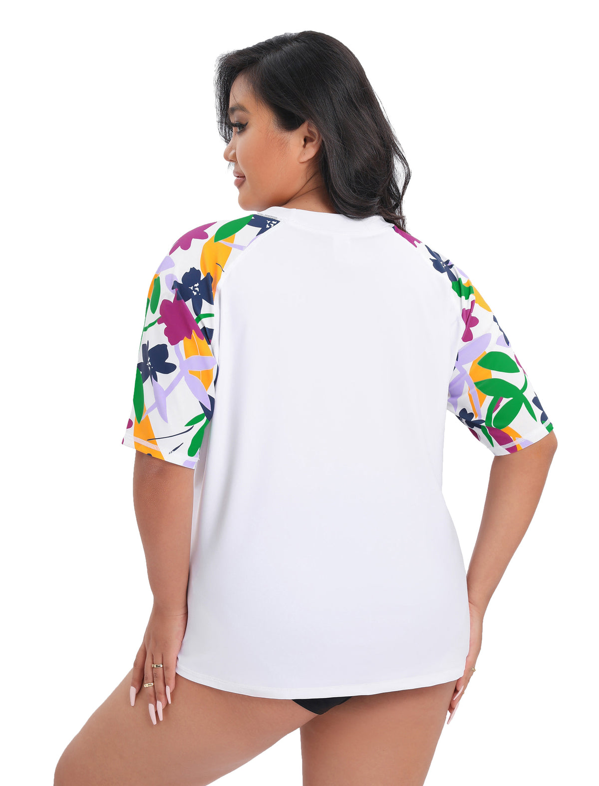 Summer Haze Rash Guard Shirt Plus Size