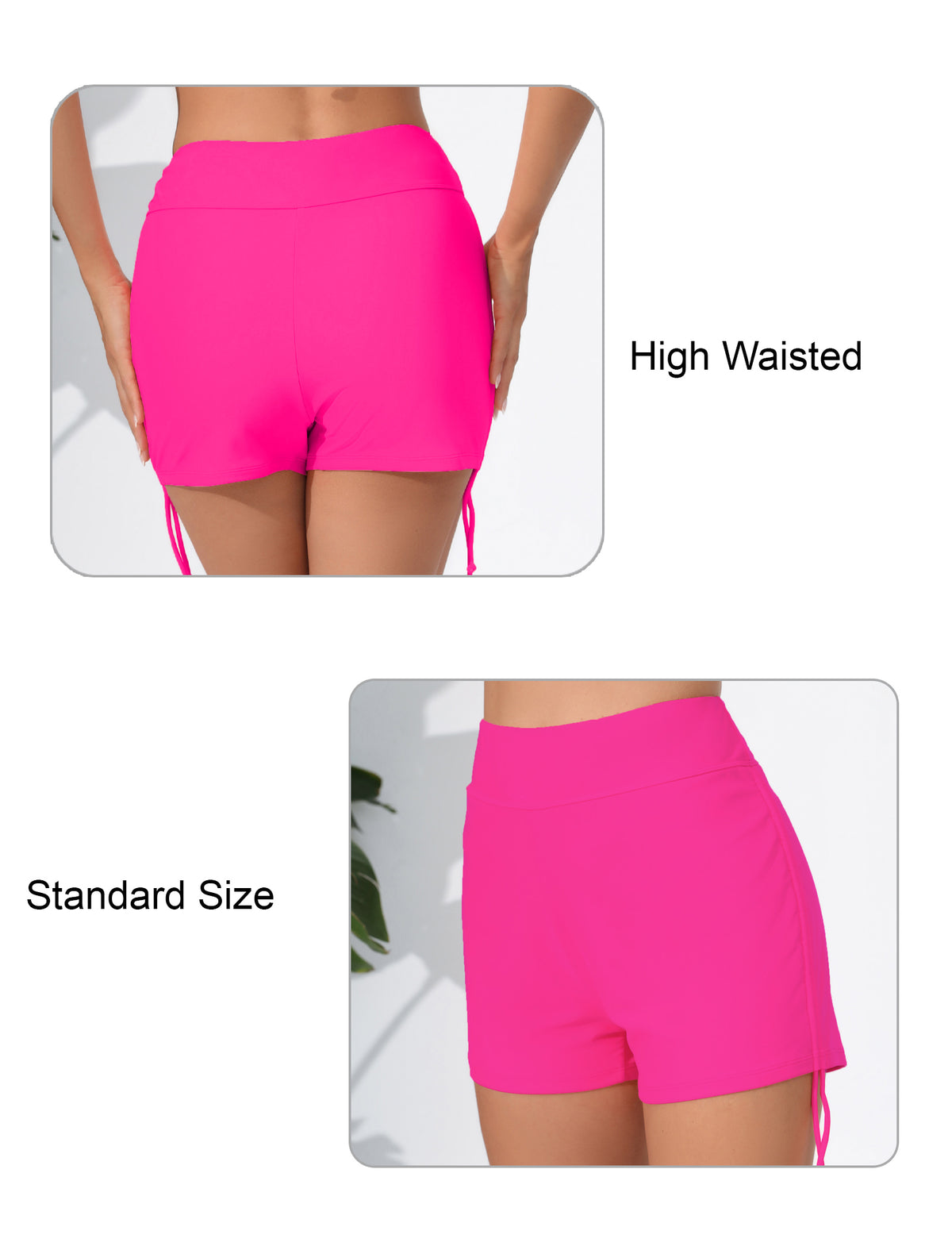 Sandy Breeze Adjustable Drawstring Swimwear Bottoms