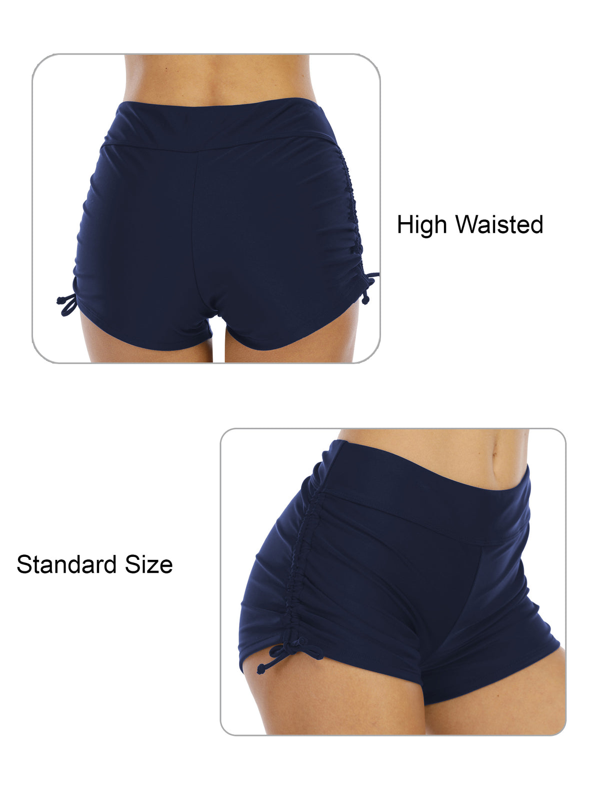 Sandy Breeze Adjustable Drawstring Swimwear Bottoms