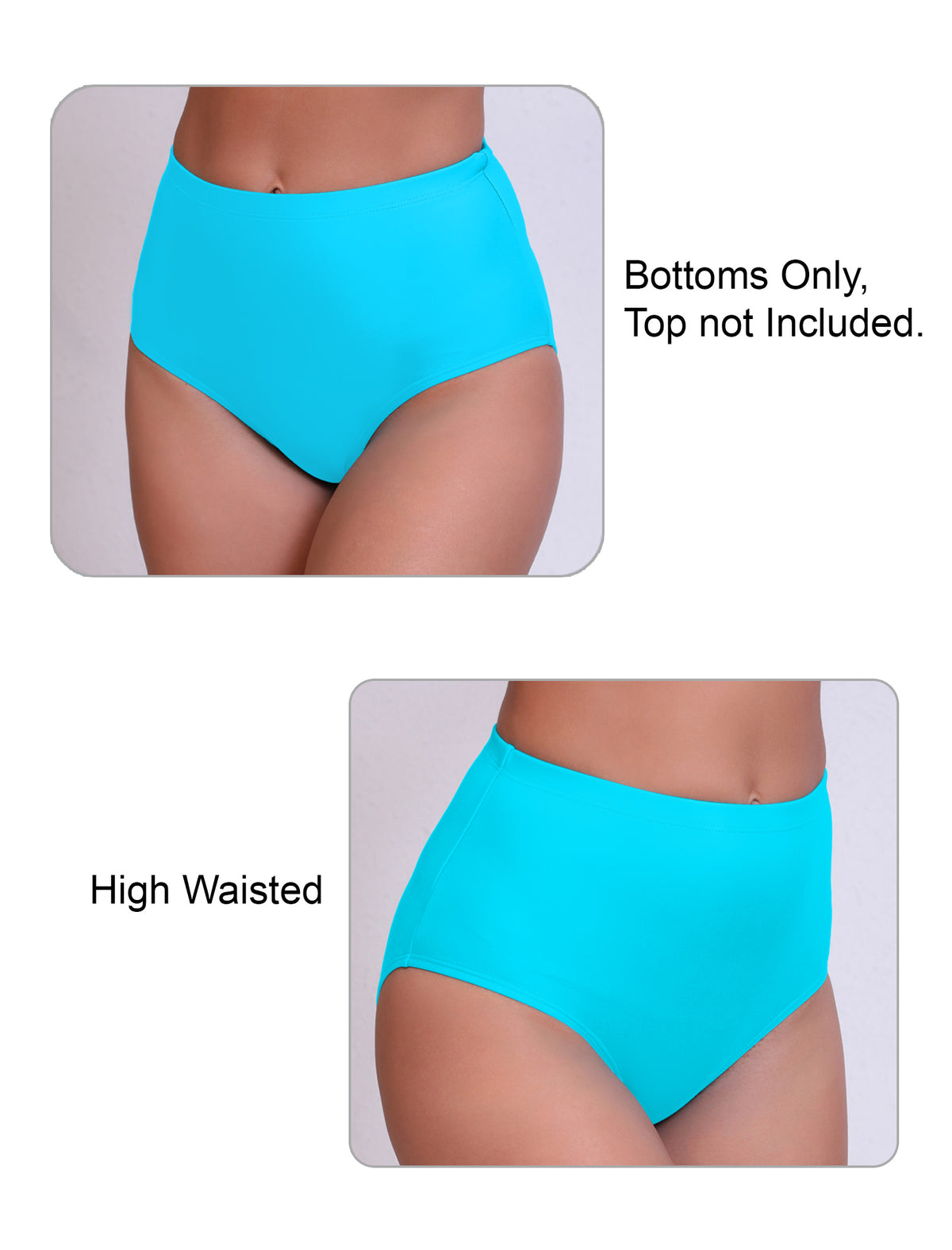 Breezy Sand High Waisted Bikini Swim Bottoms