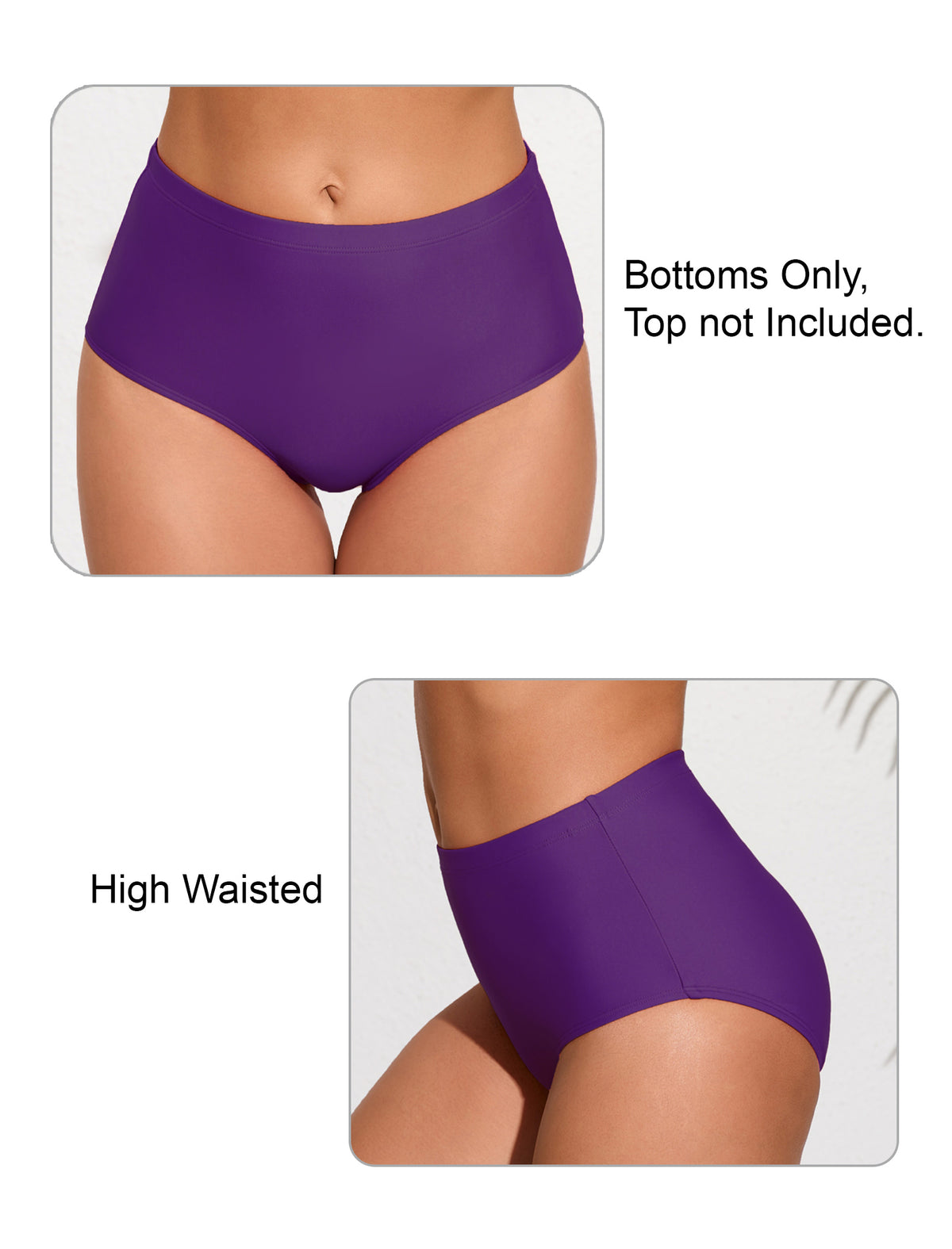 Breezy Sand High Waisted Bikini Swim Bottoms