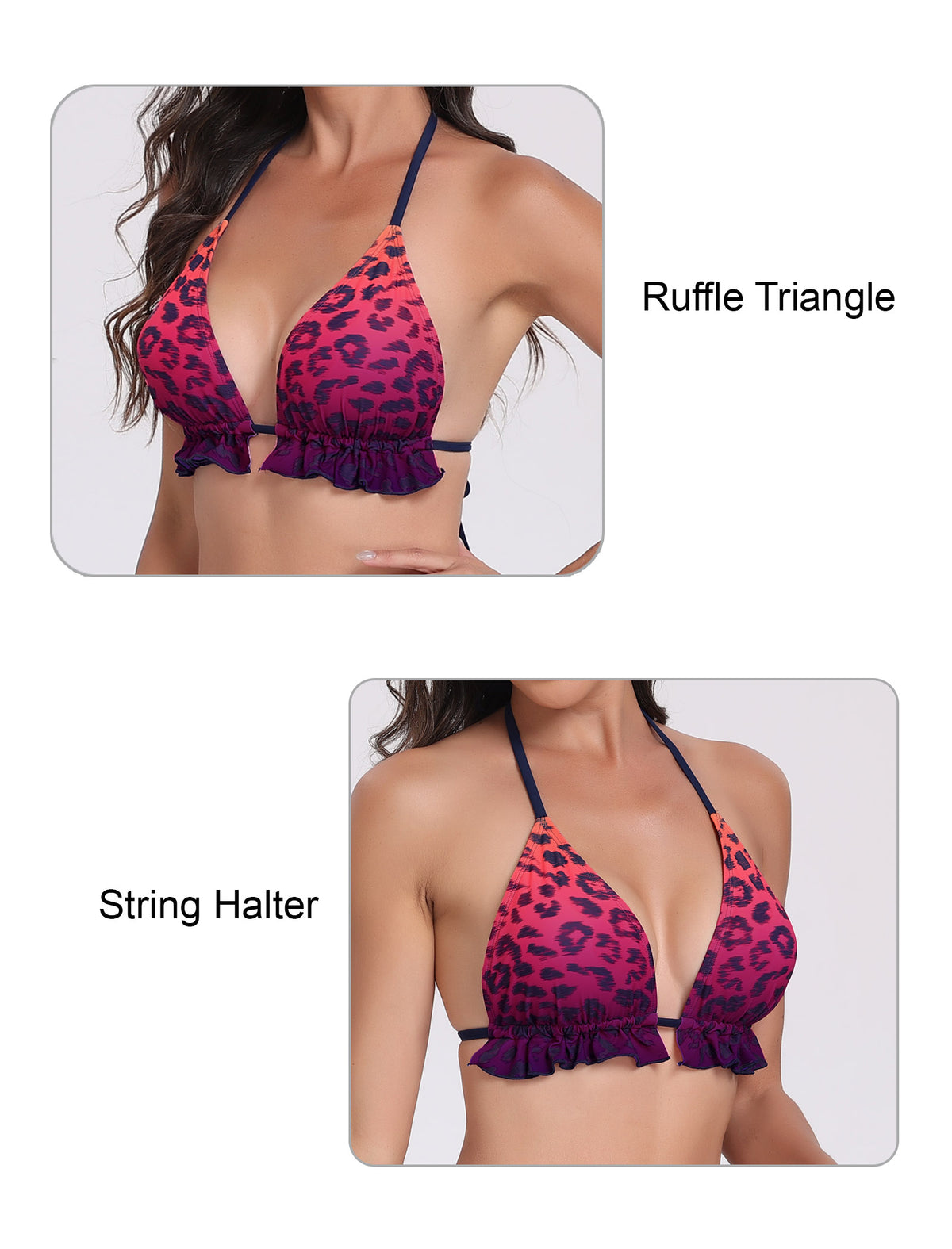 Sea Soul Bikini Top with Removable Bra