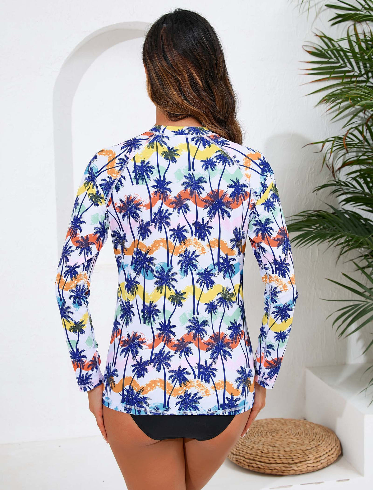 Sunny Drift Long Sleeve Rash Guard Shirts