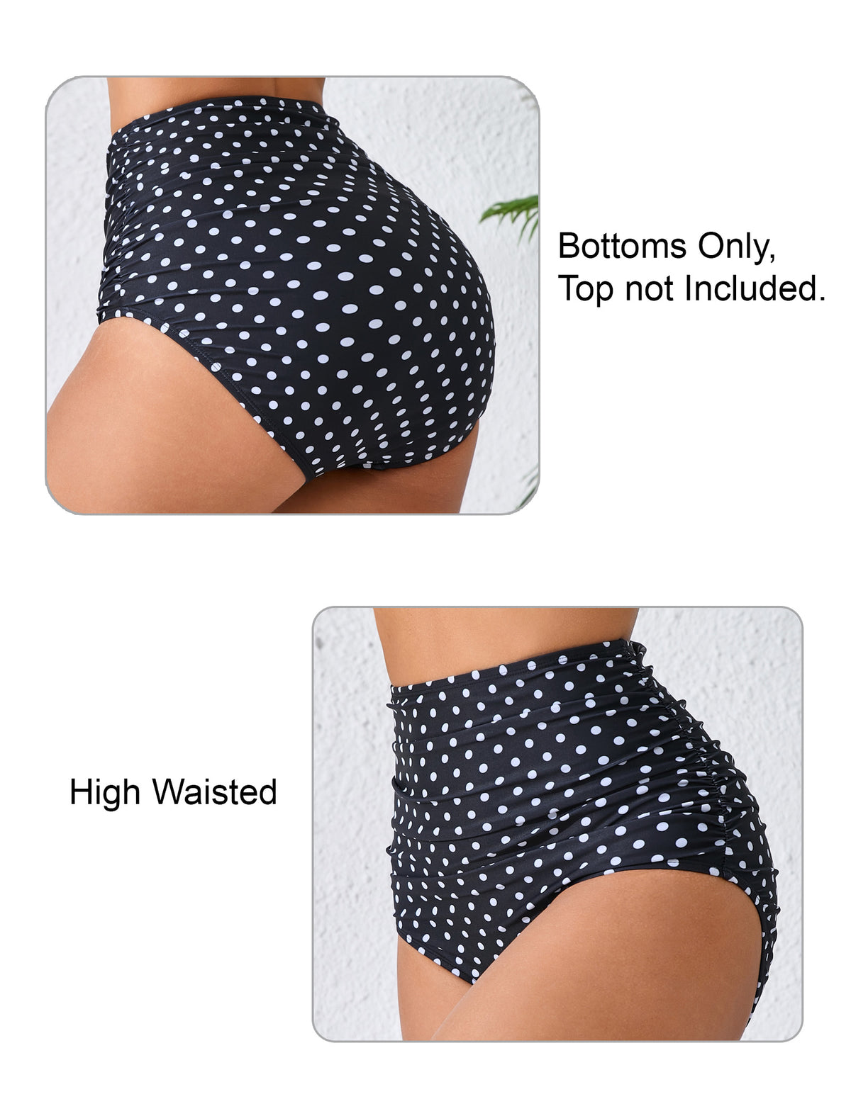 Effortless Shoreline High Waisted Ruched Bikini Swim Bottoms