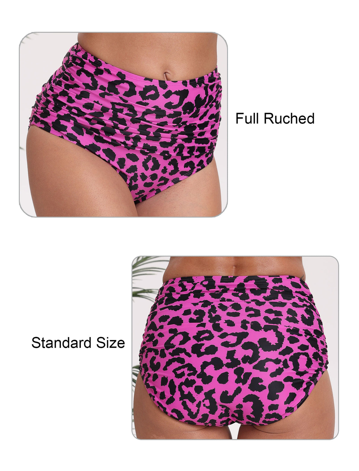 Effortless Shoreline High Waisted Ruched Bikini Swim Bottoms