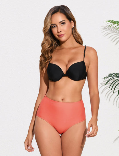 Breezy Sand High Waisted Bikini Swim Bottoms