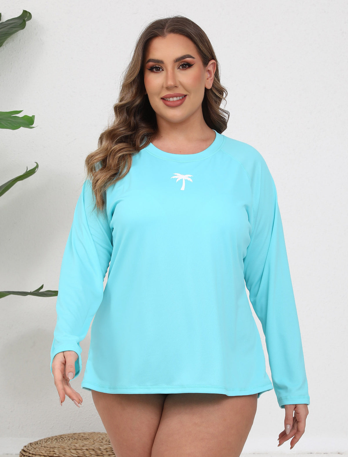 Maillot de bain une pièce à manches longues Halcurt pour femme, idéal pour le surf.