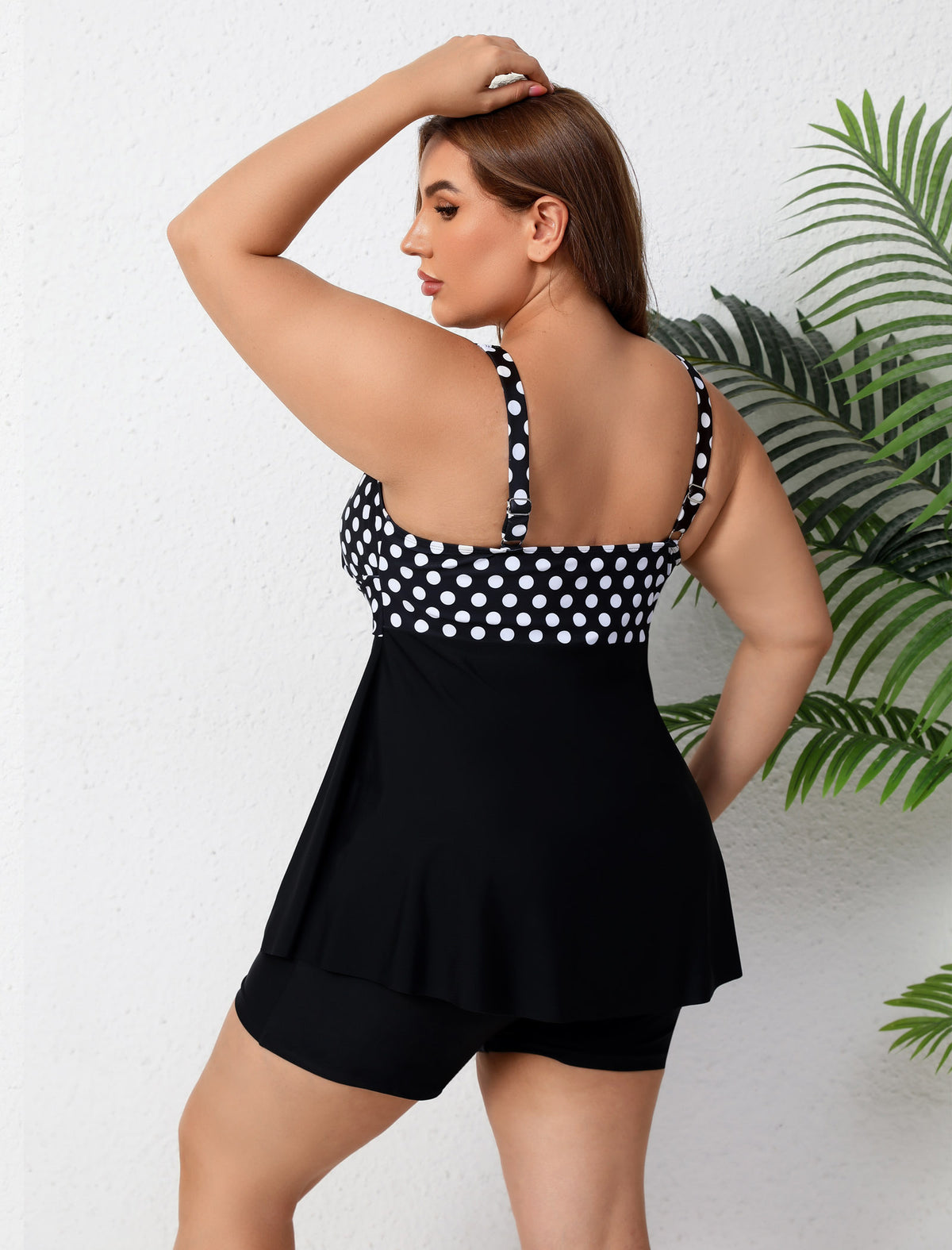 Ocean Ready Plus Size Two Piece Tankini Sets Loose Fit