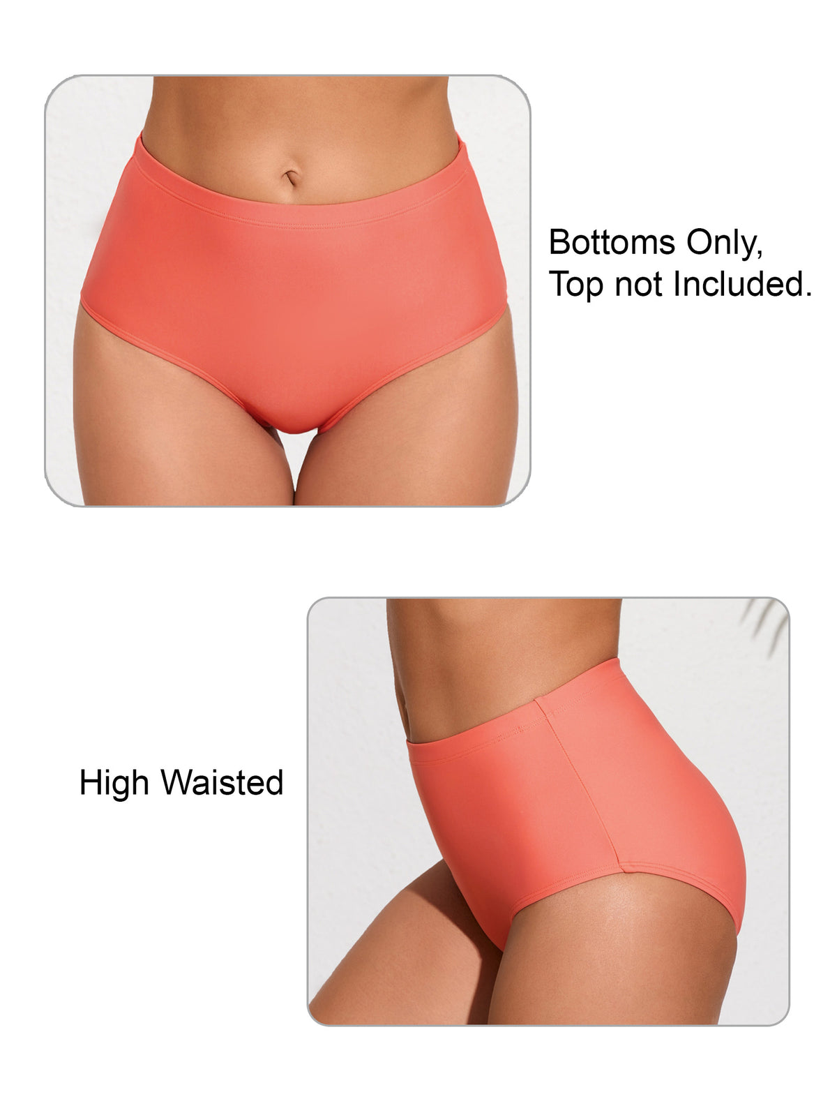 Breezy Sand High Waisted Bikini Swim Bottoms