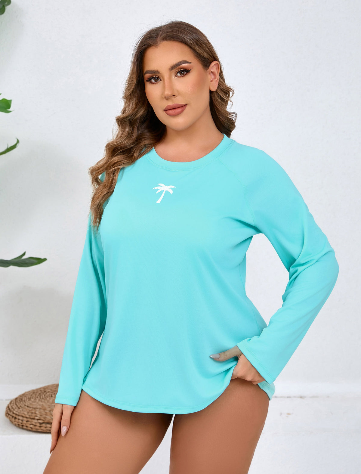 Maillot de bain une pièce à manches longues Halcurt pour femme, idéal pour le surf.
