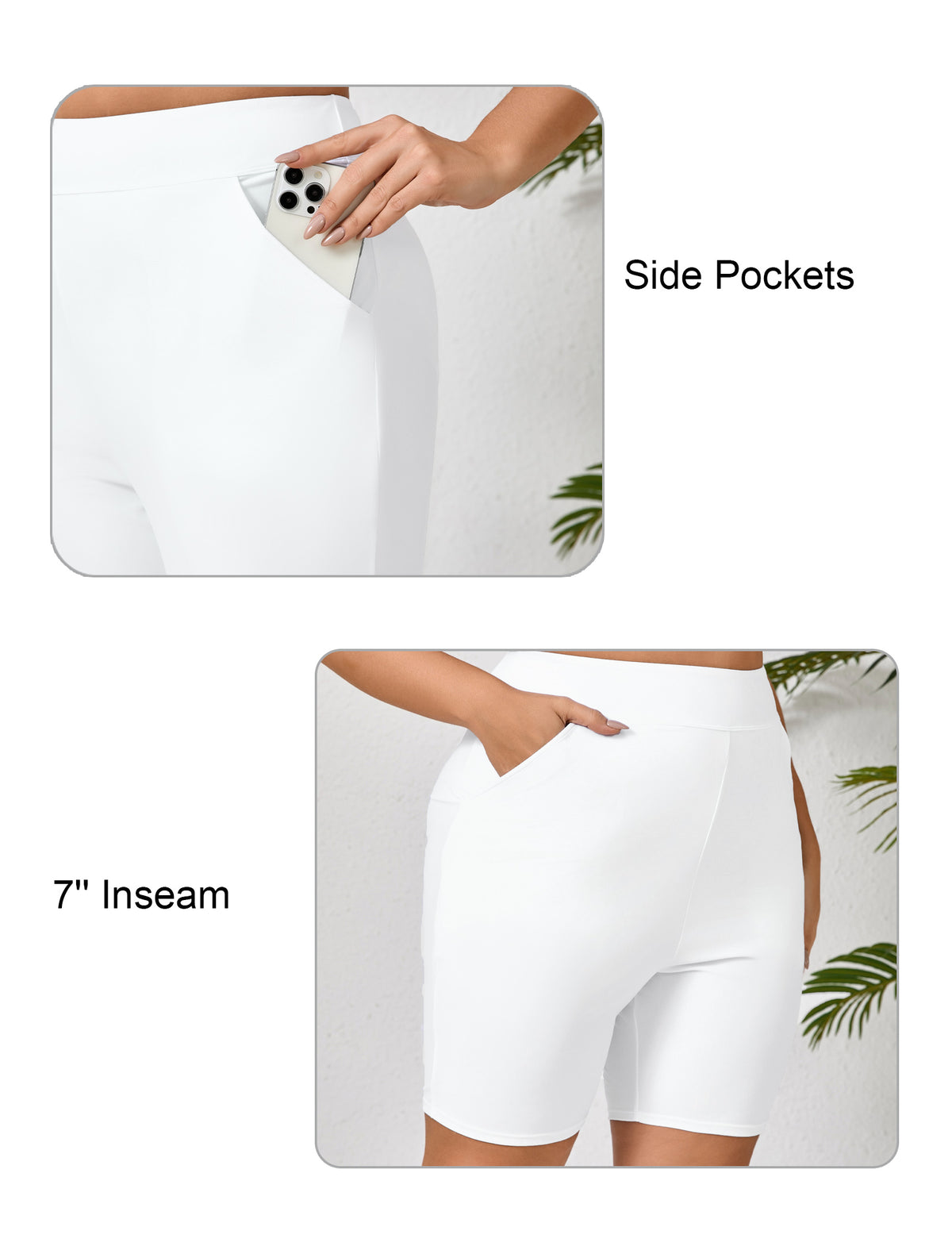 Short de bain taille haute grande taille Halcurt pour femme