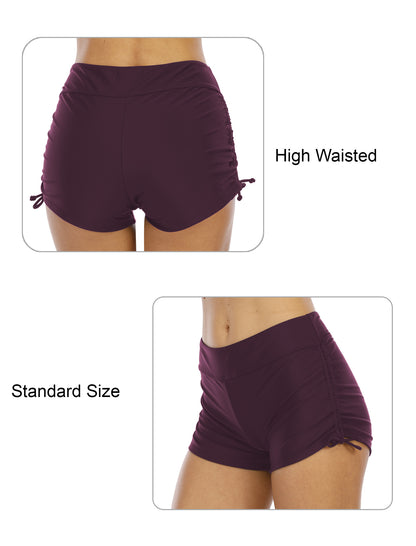 Sandy Breeze Adjustable Drawstring Swimwear Bottoms