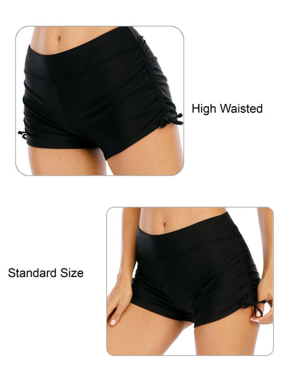 Sandy Breeze Adjustable Drawstring Swimwear Bottoms
