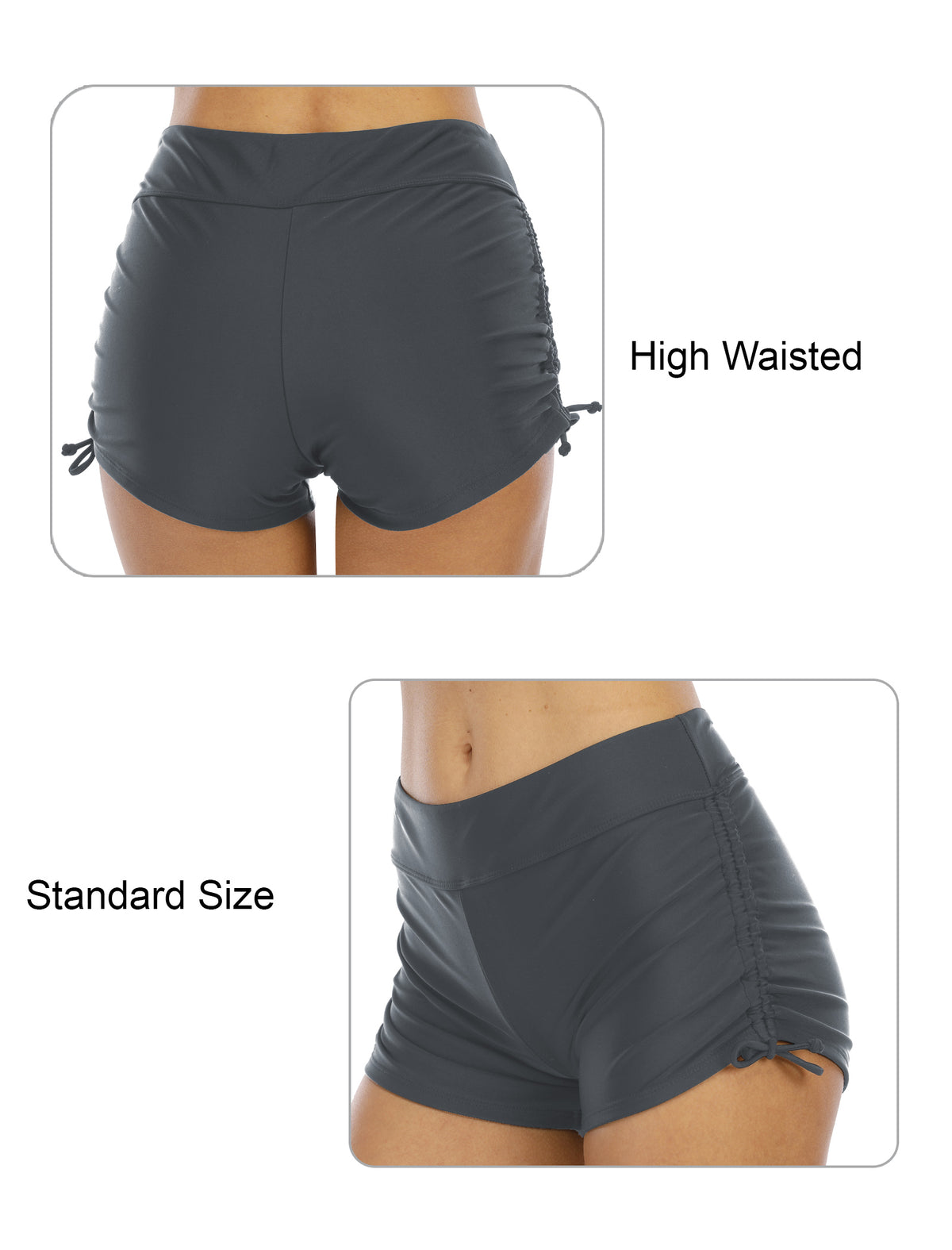 Sandy Breeze Adjustable Drawstring Swimwear Bottoms