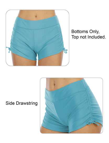 Sandy Breeze Adjustable Drawstring Swimwear Bottoms