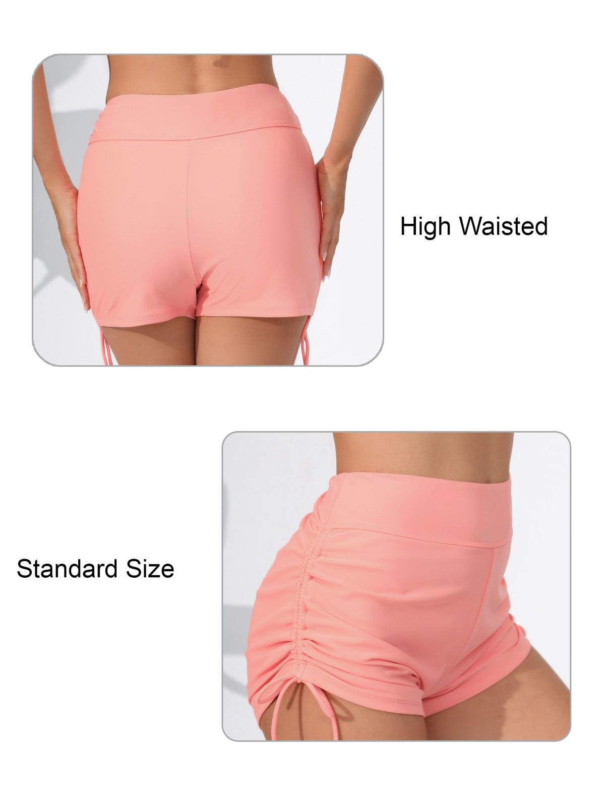 Sandy Breeze Adjustable Drawstring Swimwear Bottoms
