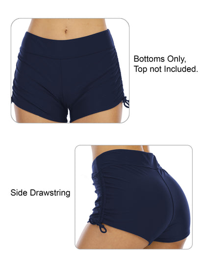 Sandy Breeze Adjustable Drawstring Swimwear Bottoms