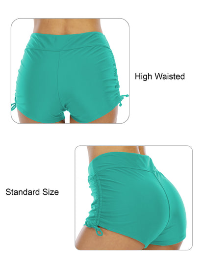 Sandy Breeze Adjustable Drawstring Swimwear Bottoms