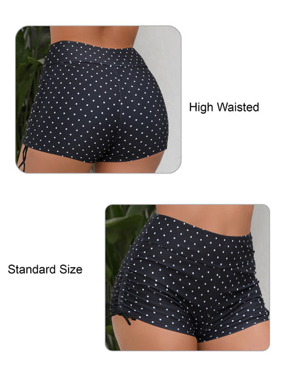 Sandy Breeze Adjustable Drawstring Swimwear Bottoms