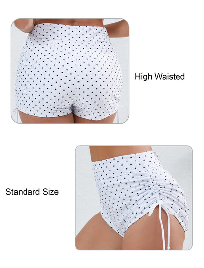 Sandy Breeze Adjustable Drawstring Swimwear Bottoms