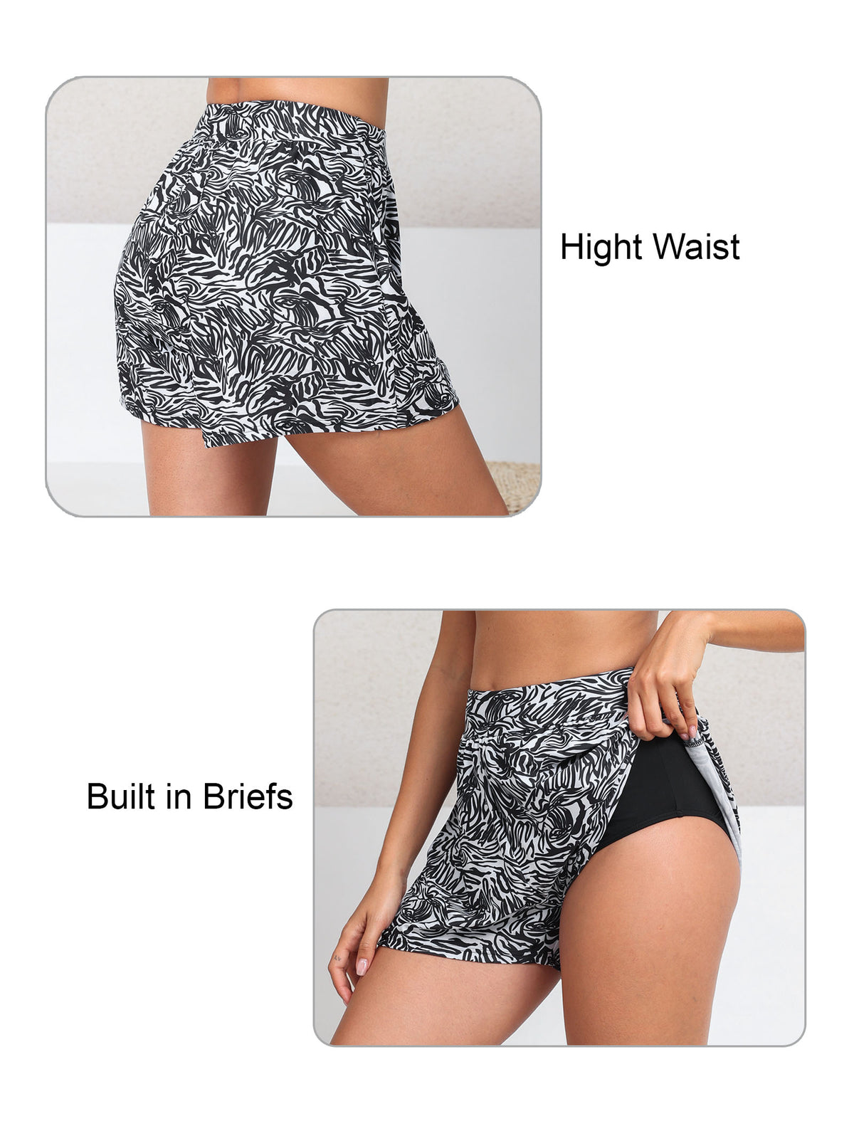Bas de maillot de bain bikini tankini pour femme Halcurt