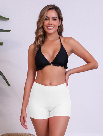 Summer Mist High Waisted Swim Board Shorts