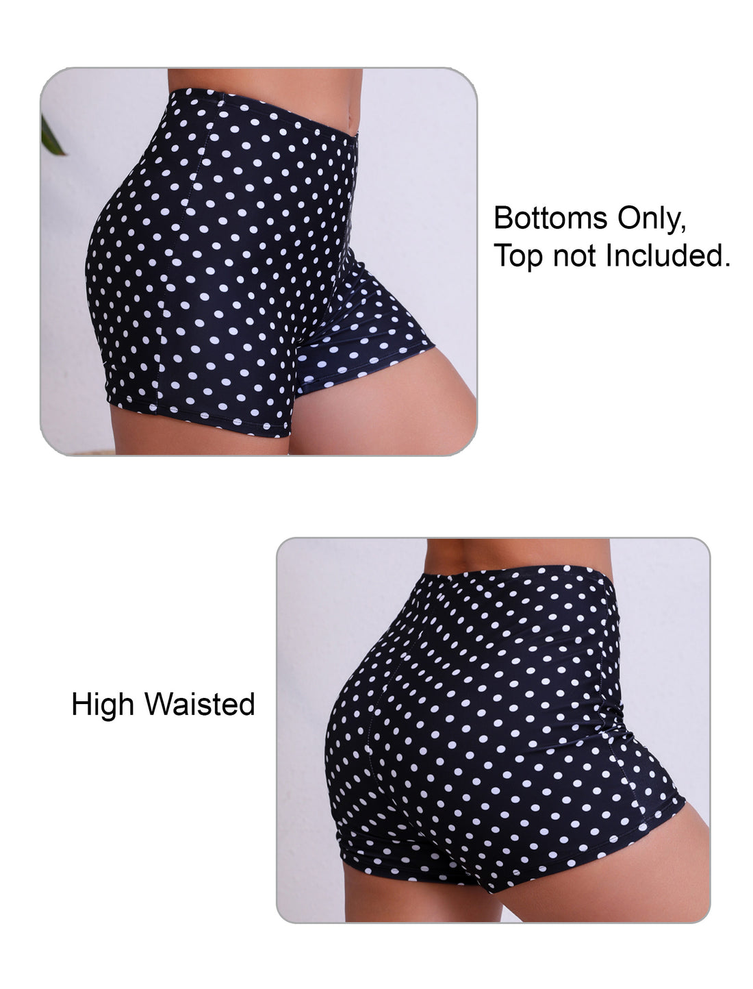 Summer Mist High Waisted Swim Board Shorts