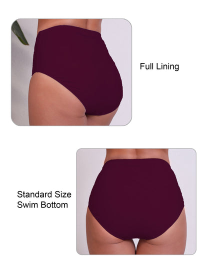 Breezy Sand High Waisted Bikini Swim Bottoms