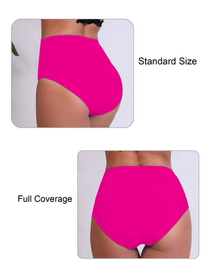 Breezy Sand High Waisted Bikini Swim Bottoms