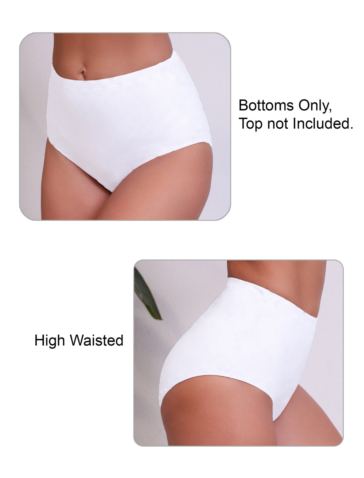 Breezy Sand High Waisted Bikini Swim Bottoms