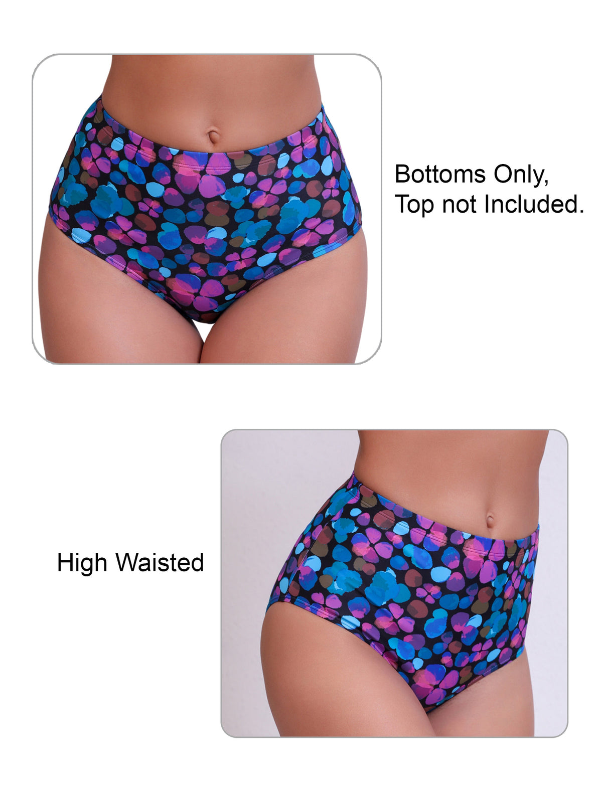Breezy Sand High Waisted Bikini Swim Bottoms