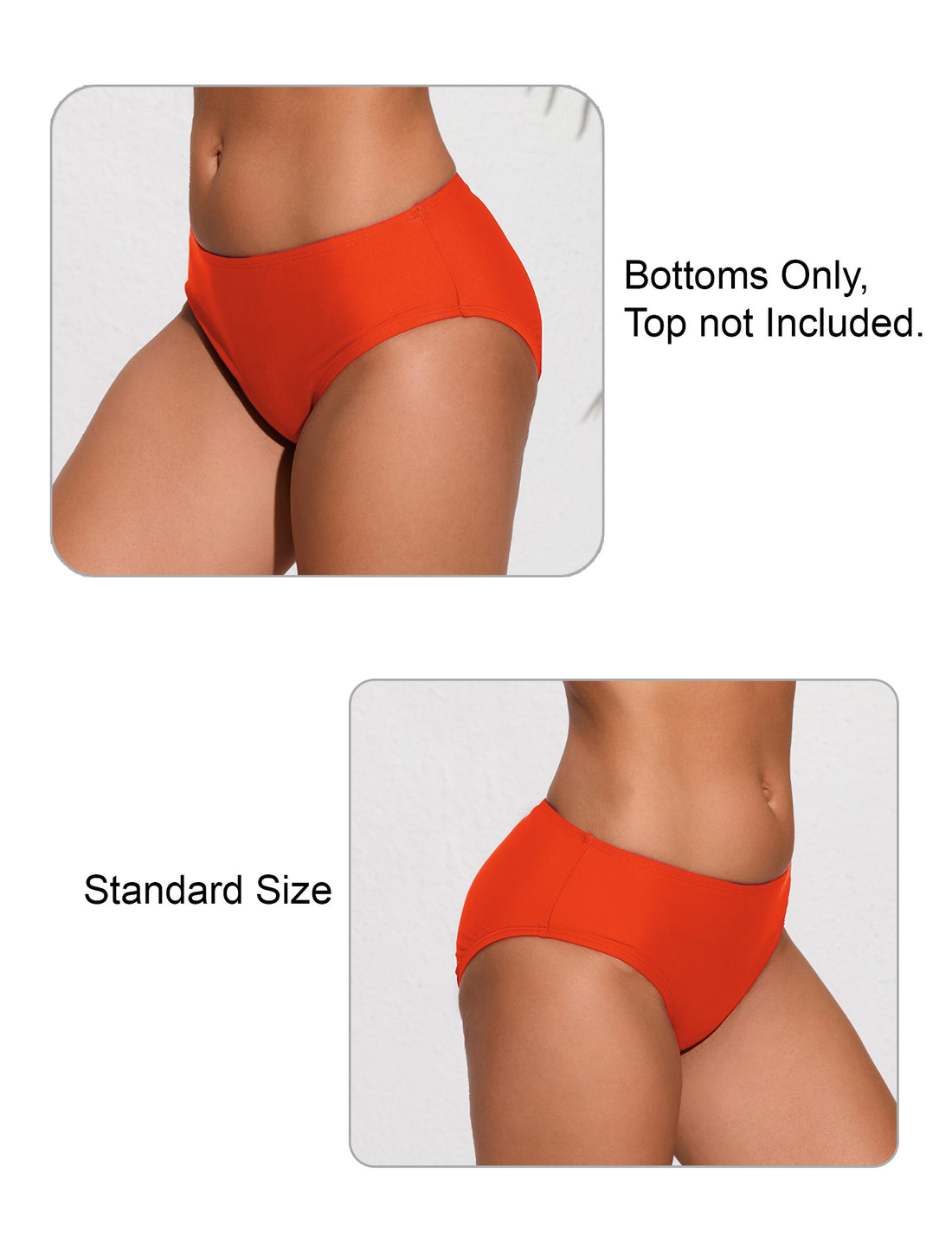 Tropic Whisper Mid Waisted Bikini Swim Bottms