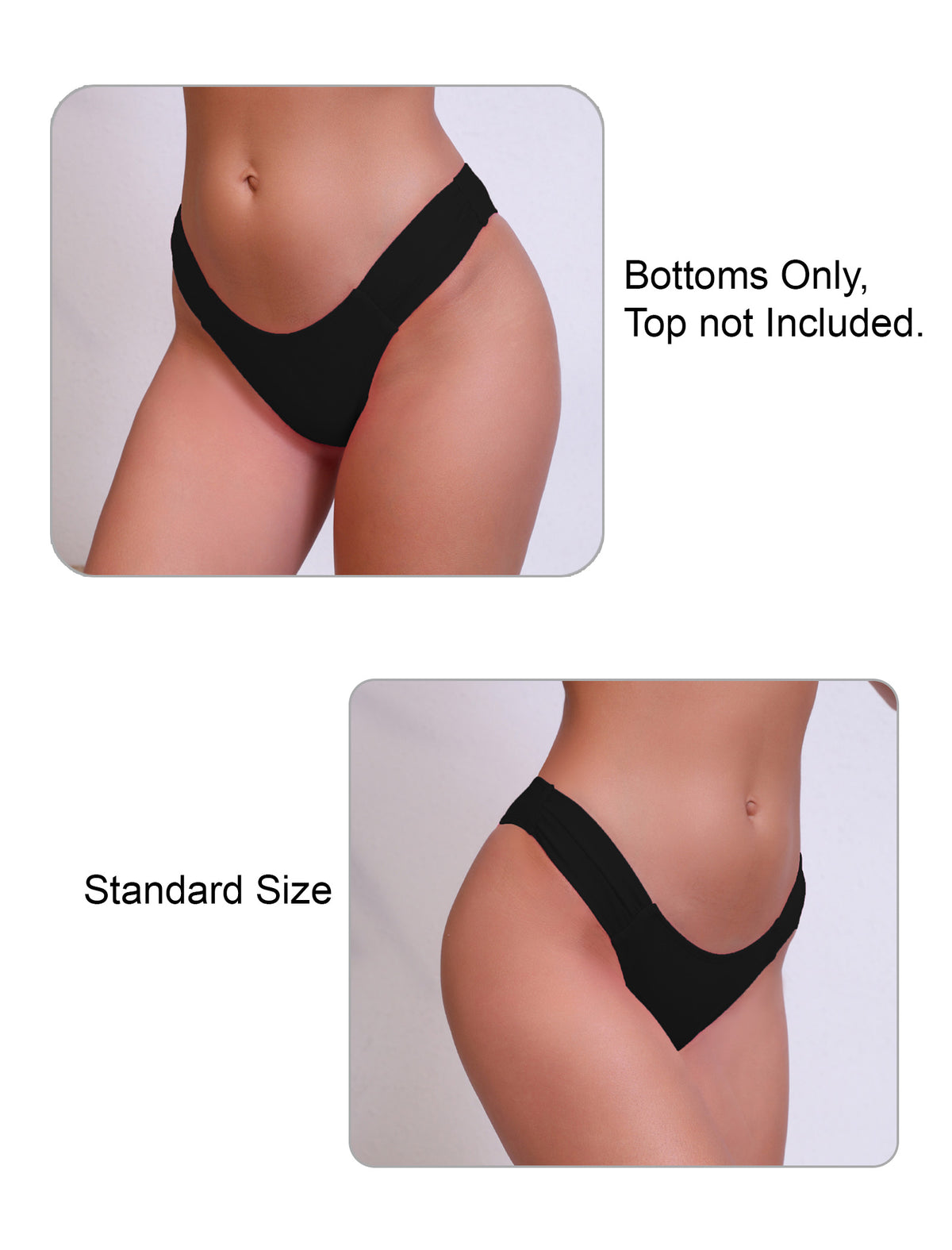 Golden Shore Low Waisted Bikini Swim Bottoms
