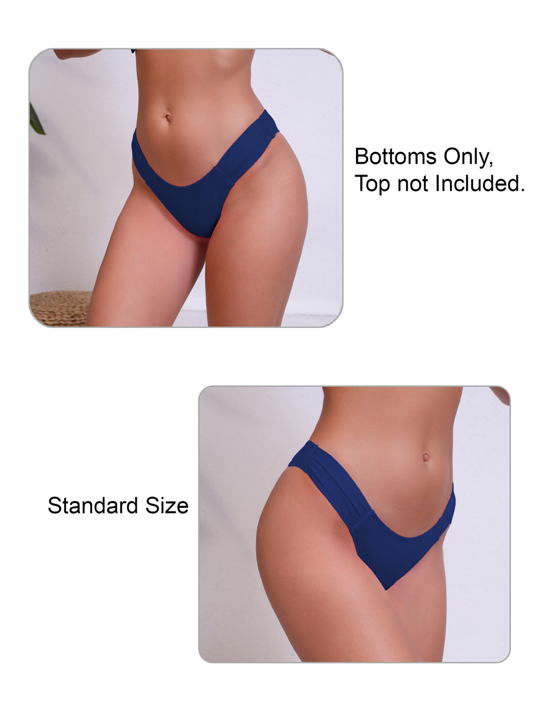 Golden Shore Low Waisted Bikini Swim Bottoms