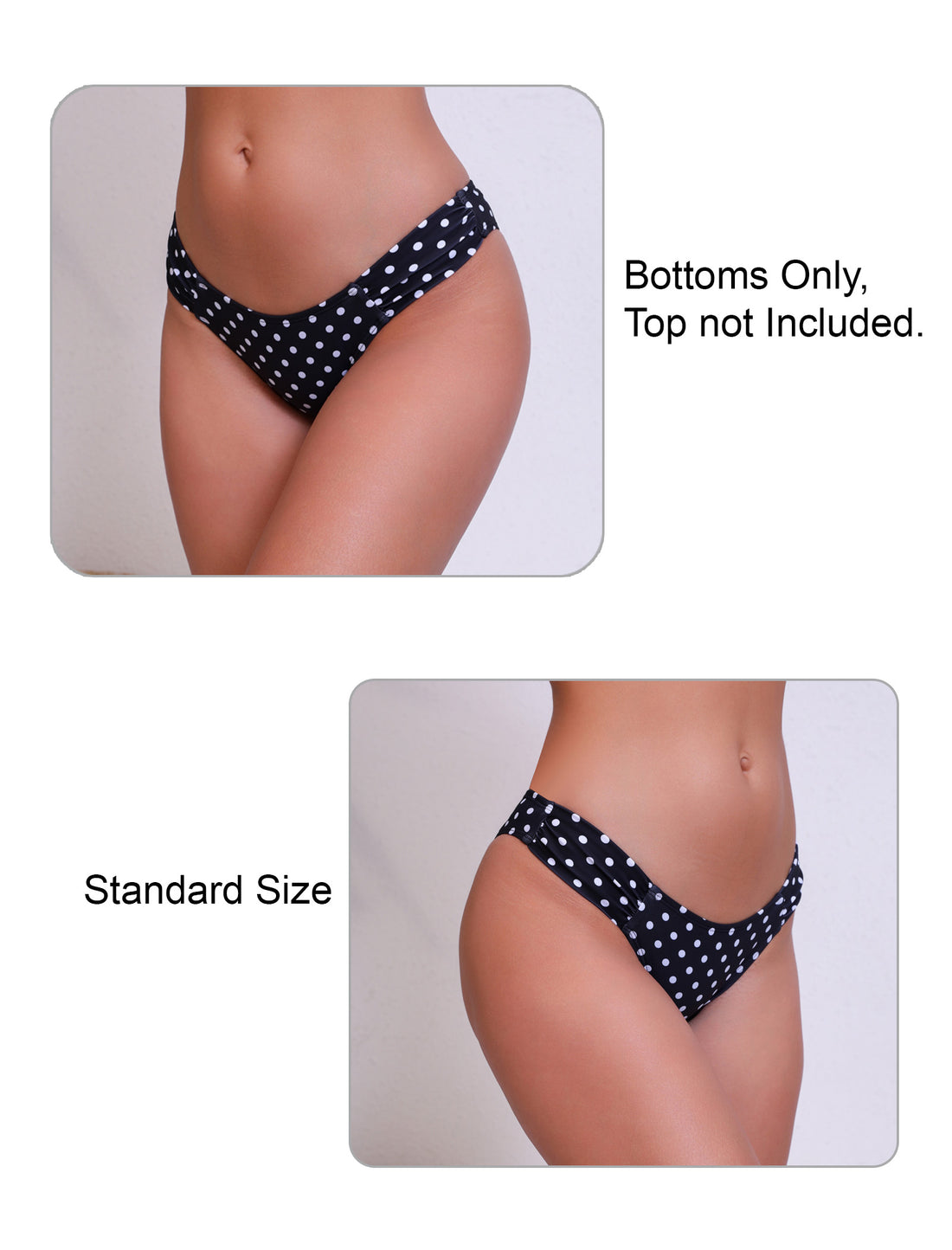 Golden Shore Low Waisted Bikini Swim Bottoms