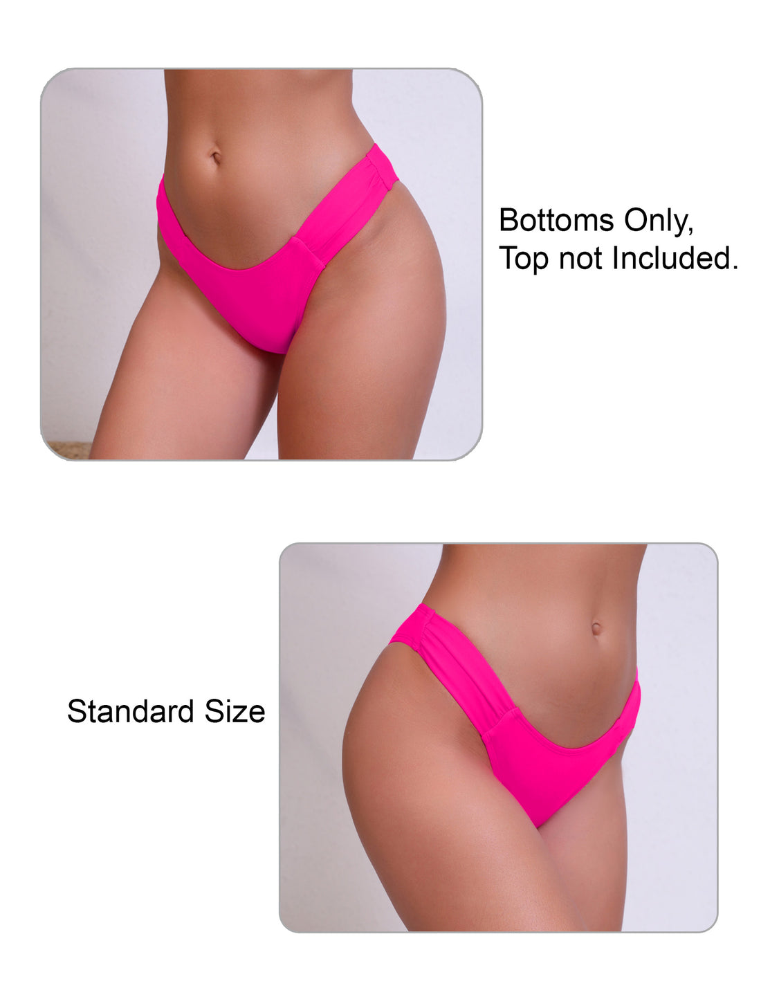 Golden Shore Low Waisted Bikini Swim Bottoms