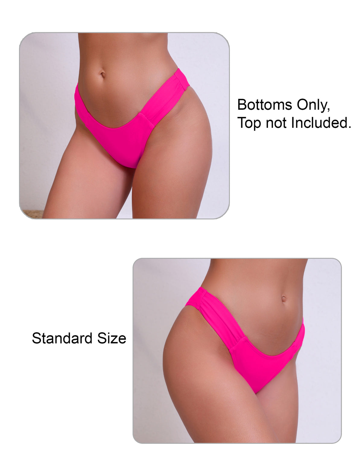 Golden Shore Low Waisted Bikini Swim Bottoms