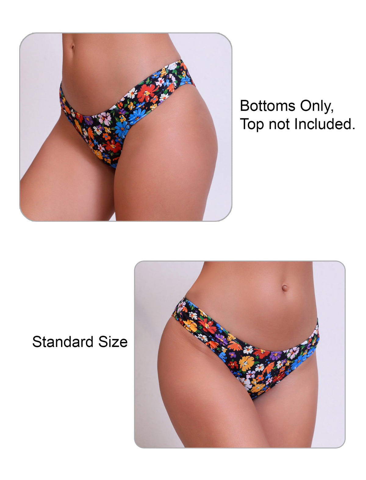 Golden Shore Low Waisted Bikini Swim Bottoms