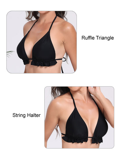 Sea Soul Bikini Top with Removable Bra