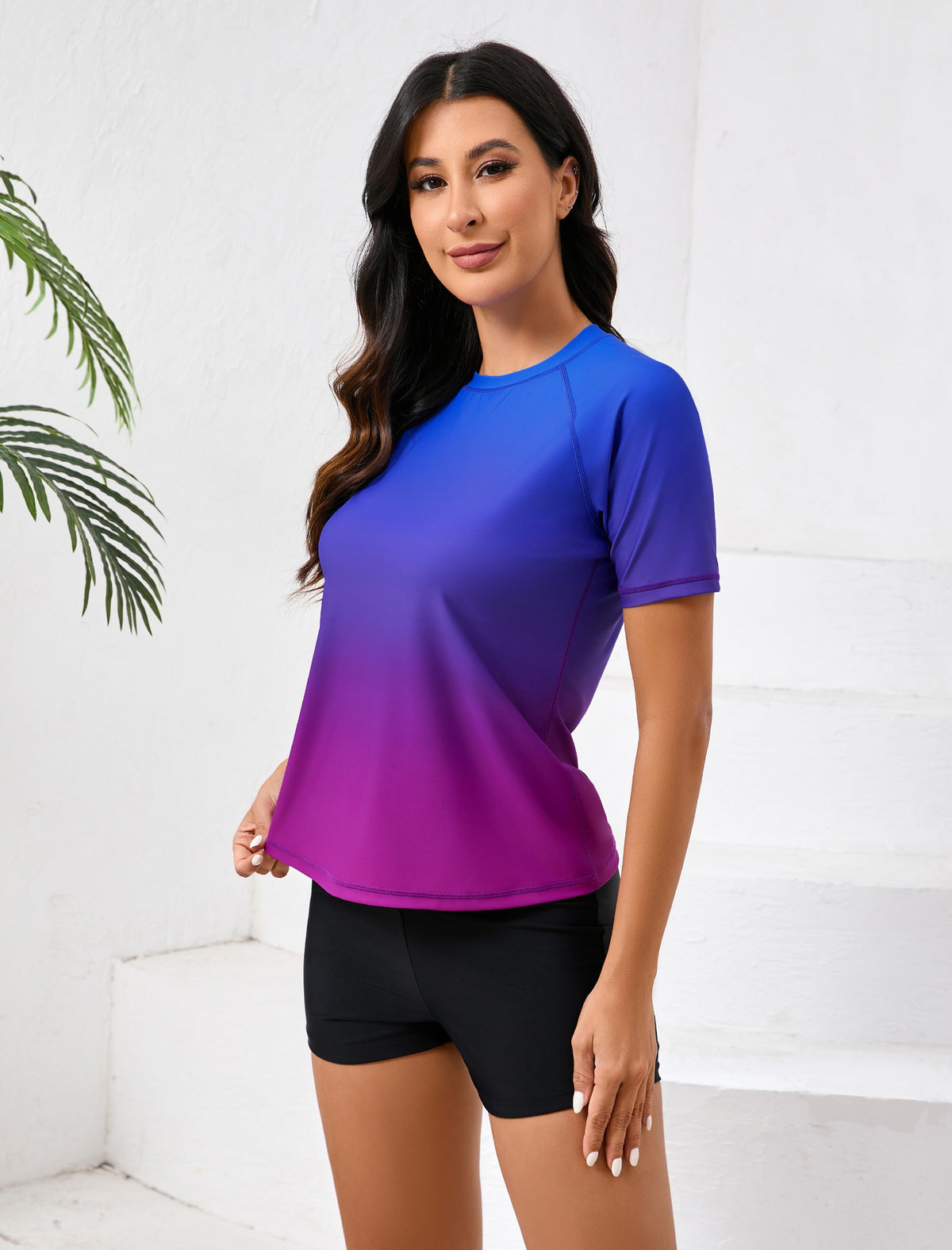Golden Hour Two Piece Short Sleeve Rash Guard Sets