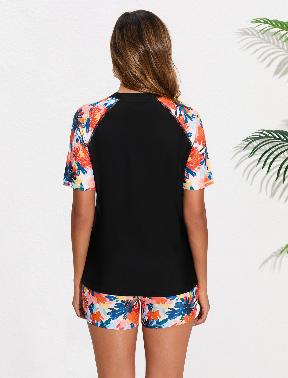 Golden Hour Two Piece Short Sleeve Rash Guard Sets