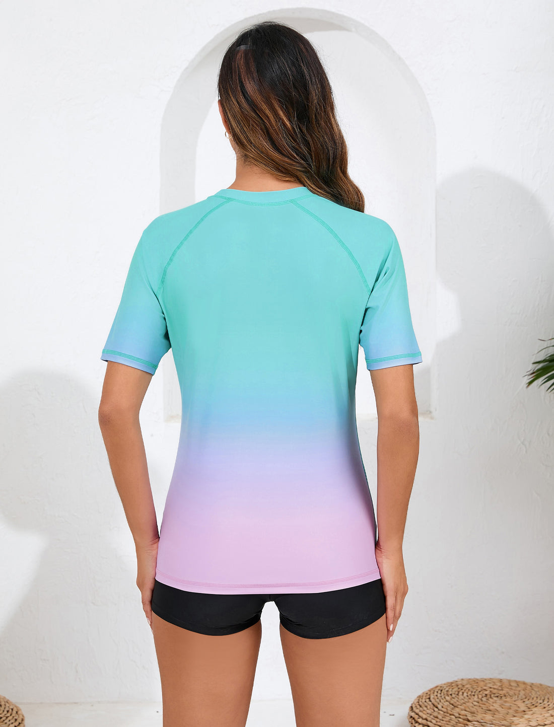 Golden Hour Two Piece Short Sleeve Rash Guard Sets