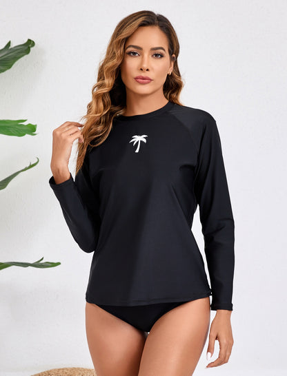 Sunny Drift Long Sleeve Rash Guard Shirts