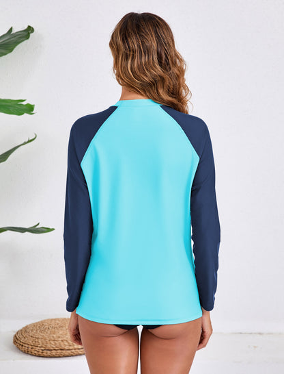 Sunny Drift Long Sleeve Rash Guard Shirts