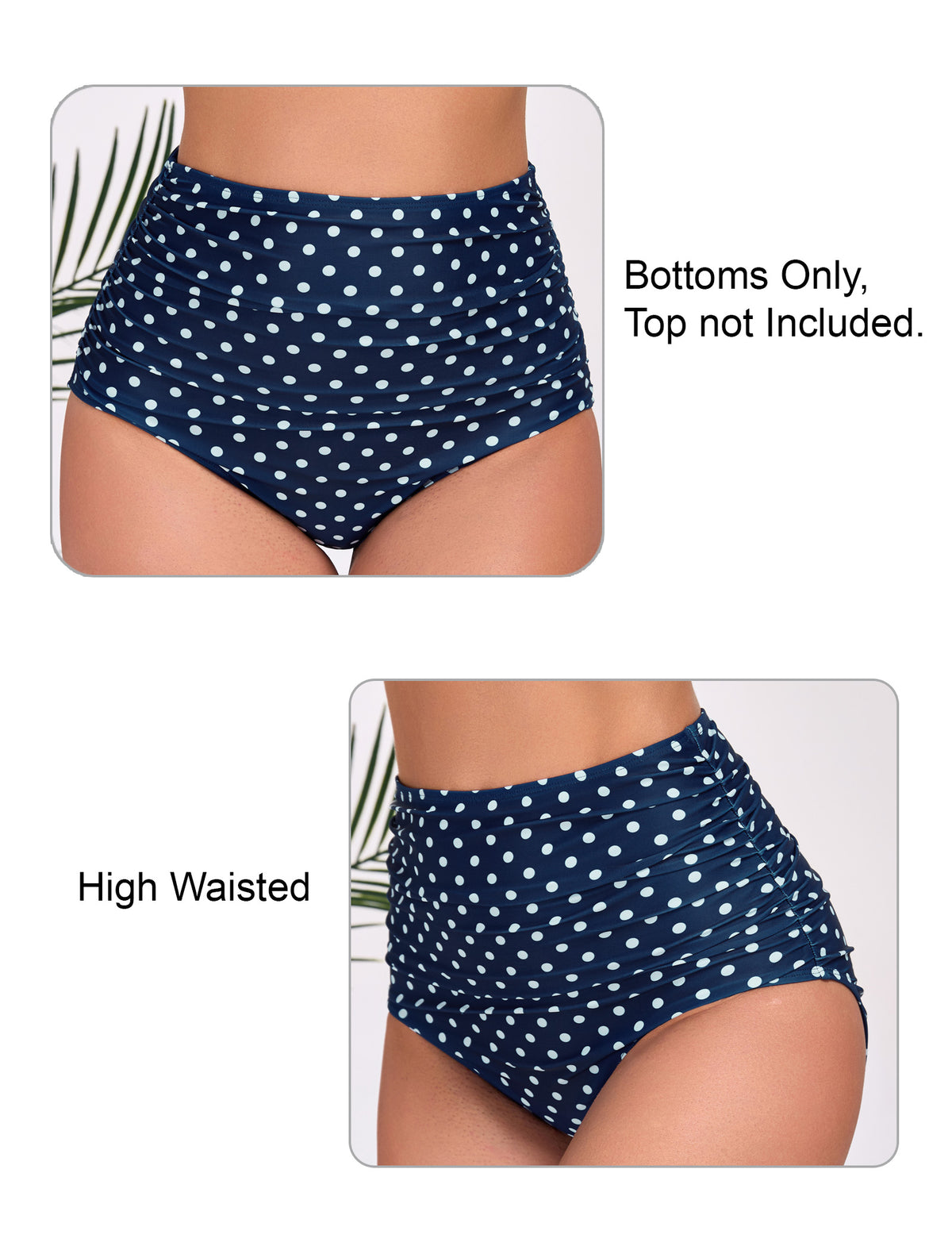 Effortless Shoreline High Waisted Ruched Bikini Swim Bottoms